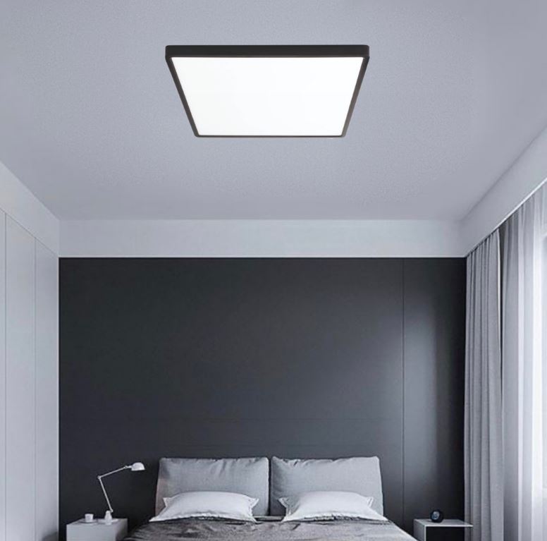 Настенно-потолочные светильники LEEK (SP) LE LED RF 50W (квадрат) чёрный