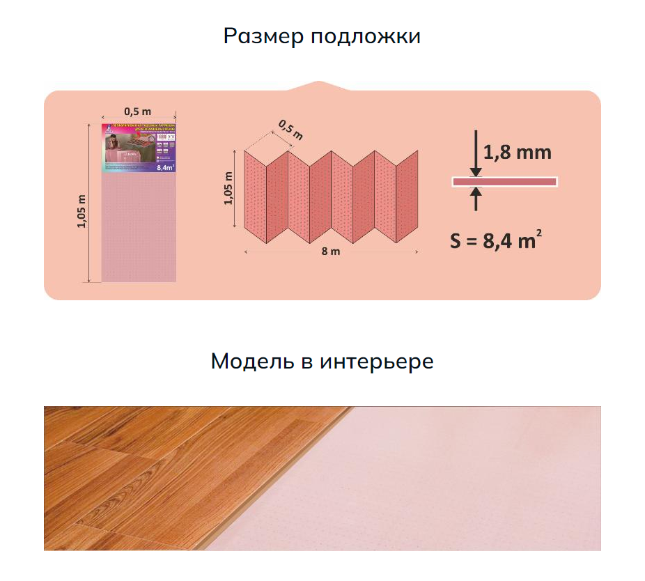 Подложка Solid 1,8 перфорированная 1050*500*1,8