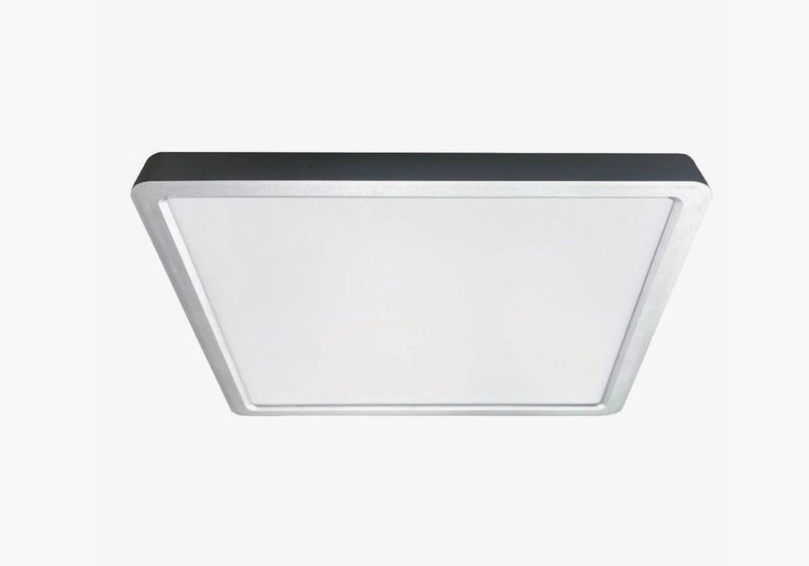 Свет. настенно-потолочный LEEK (SP) LE LED RF 50W (квадрат) хром *