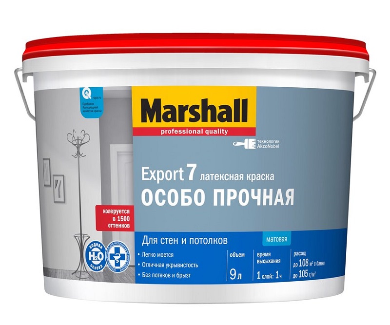 Краска Marshall Export-7 9 л (П) *