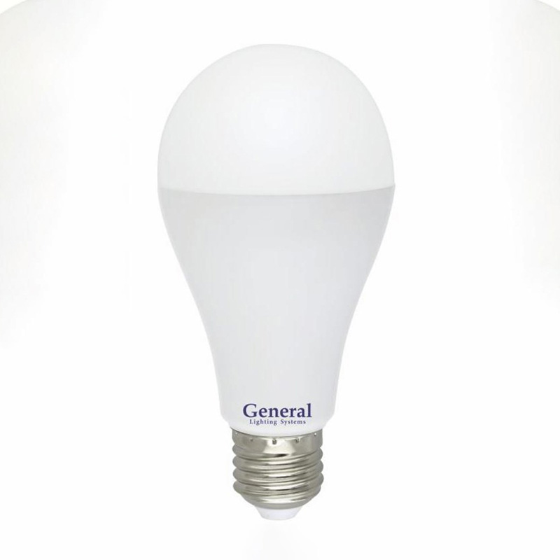 Лампа светодиодная General шар GLDEN-WA67-25-230-E27-4500