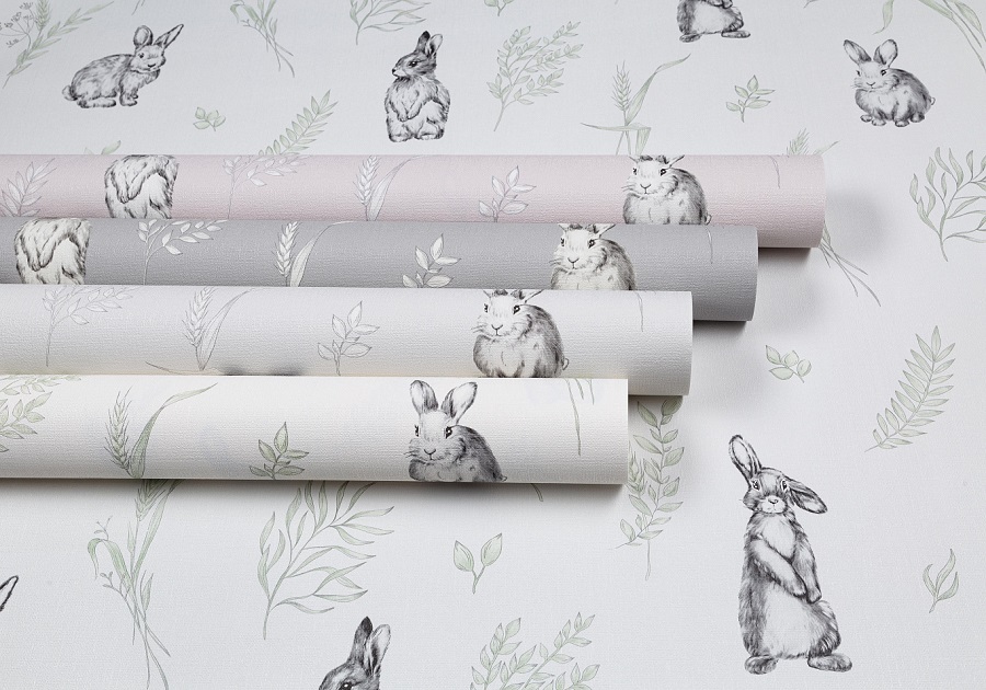 Обои 72059-11 Палитра Funny Bunny