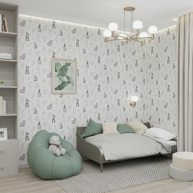 Обои 72059-11 Палитра Funny Bunny
